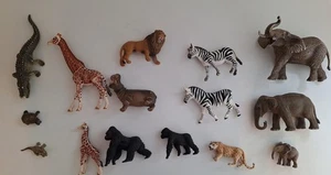 Schleich Tiere Afrika Wildtiere Sammlung Konvolut 15 Stück - Bild 1 von 8