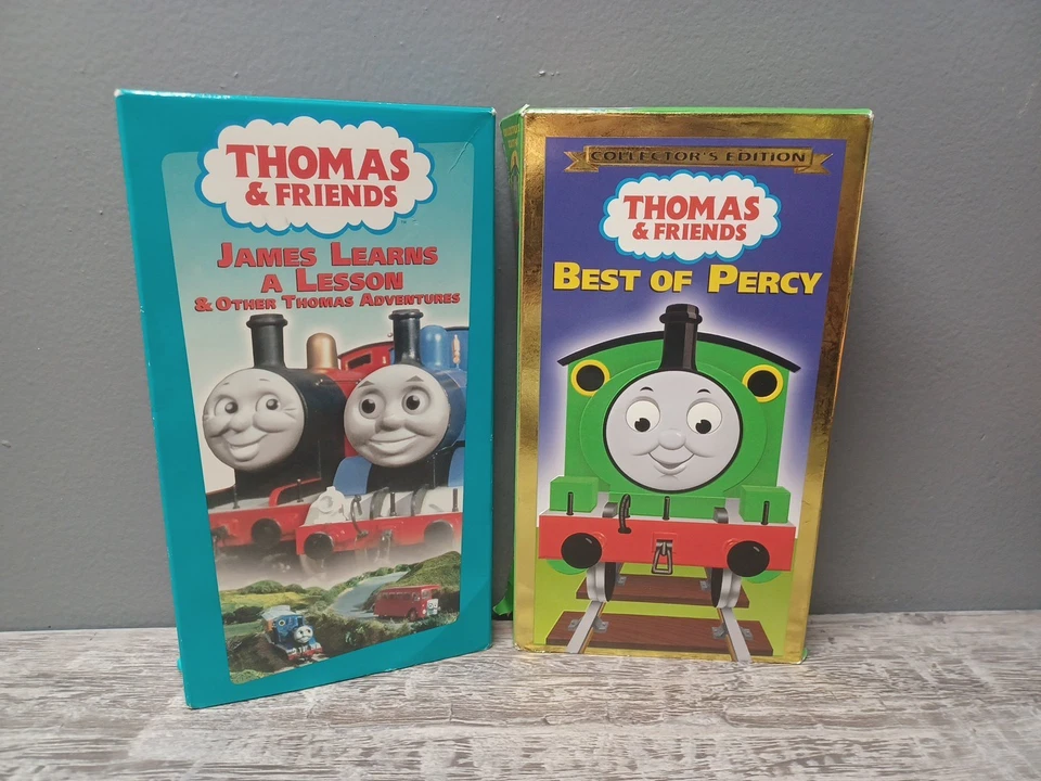 Thomas & Friends BEST OF PERCY Collector's Edition - James Learns a Lesson VHS - Image 1 of 4