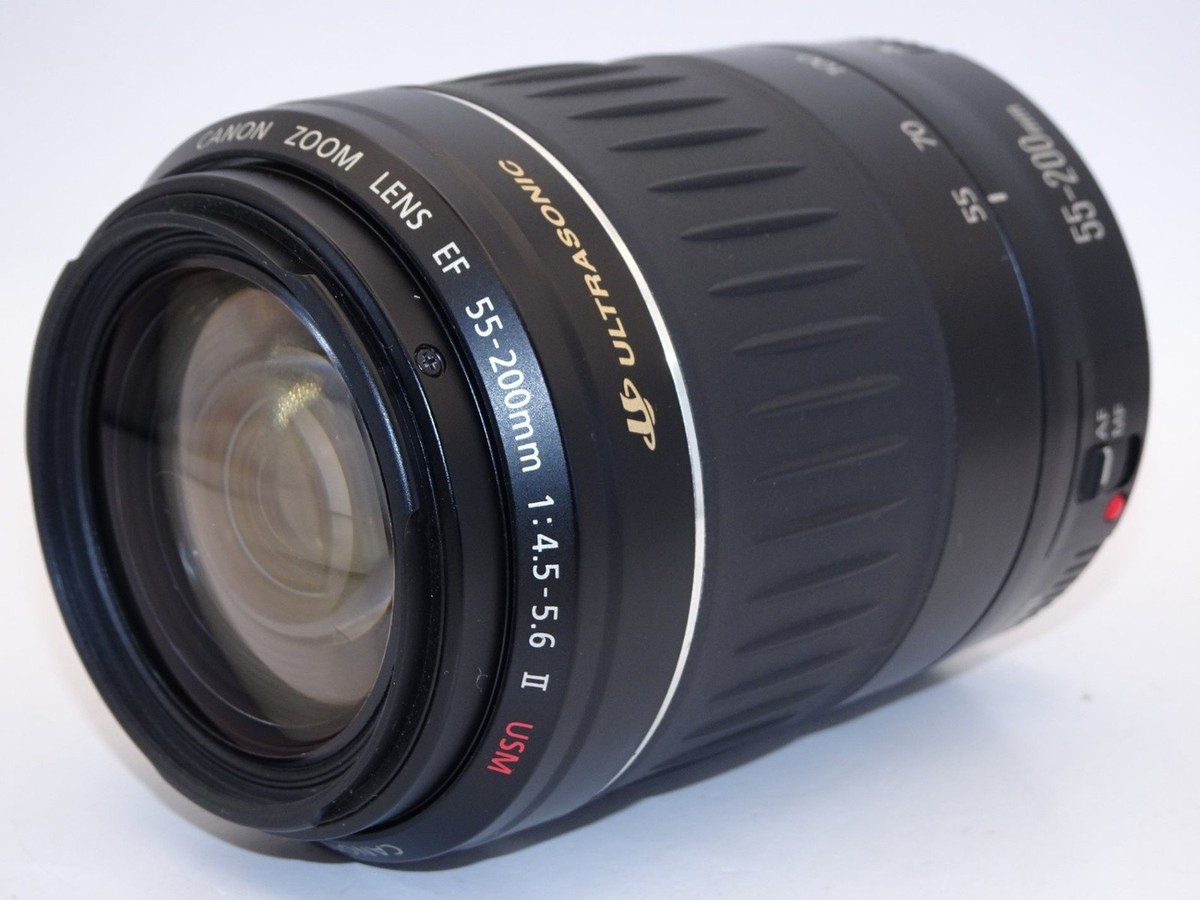 ★実用美品★Canon キャノン EF 55-200mm 4.5-5.6ⅡUSM Amazon.com : Canon EF 55-200mm f/4.5-5.6 II USM Telephoto