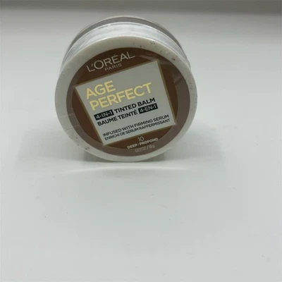 L'Oreal Age Perfect 4-in-1 Tinted Face Balm Deep 10 0.61 oz - Image 1 of 2