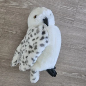 NWT Plush Harry Potter Wizarding World Hedwig 13” Owl Puppet w/ Sound Head Turns - Picture 1 of 14
