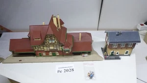 Vollmer, Auhagen H0, Bahnhof Neuffen, Stellwerk, Fertig gebaut, Sehr gut -#2028 - Picture 1 of 17