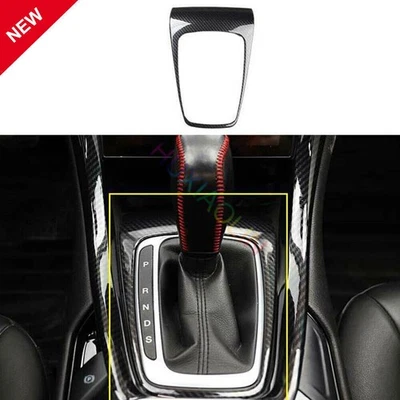 Marco de cambio de marchas de consola central de fibra de carbono para Ford Mondeo Fusion 2013-2016 Foto 1 de 4