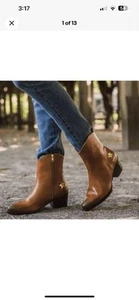 Thursday Boot Co Star Sedona Brown Womens Western Leather Boots 9.5 - Picture 1 of 11