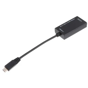 Adaptador Micro USB a HDTV con Cable de 20cm para Smartphones Tabletas - Imagen 1 de 12