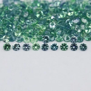 Natural Rare Kornerupine Lot 2.5x2.5 MM Round Shape Faceted Gemstone Lot - Picture 1 of 4