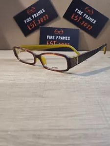 FENDI F735 281 Schildpatt Gelblich/Grün Brille Brillengestell Fendi Print 50-14-130 - Bild 1 von 9