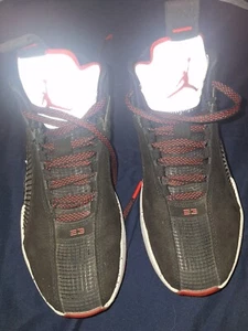 Nike Air Jordan XXXV 35 Bred Black/Fire Red-Silver Mens Size 6Y CQ4227 030 - Picture 1 of 17