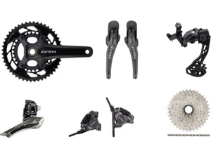 GRUPO DE GRAVA FRENO DE DISCO SHIMANO GRX RX820 2x12-VELOCIDADES 48/31T 170MM 36T - Imagen 1 de 4