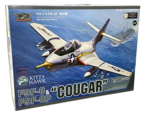 Kit Modelo Plástico 1/48 Kitty Hawk F9F-8/F9F-8P "Cougar" (2 en 1) - Imagen 1 de 10