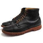 YUKETEN Boots lace-up boots Leather Black Size US9.5