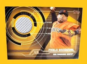 2014 Topps Pablo Sandoval Game Used Memorabilia #TR-PS Relic Baseball Card NM-MT - Picture 1 of 10