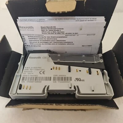 Bosch Rexroth R-IB IL 24 SEG-PAC Inline Segmentklemme MNR: R911170947-GA1 - Bild 1 von 4
