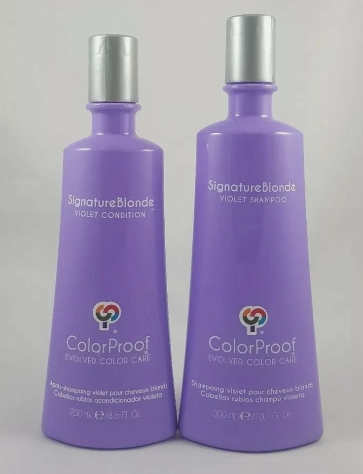 Colorproof Signature Blonde Violet Shampoo 10.1 oz & Conditioner 8.5 oz - Image 1 of 1