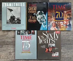 Lot of (5) Time Books (1) Eyewitness (1) Great Events (3) Anniversary Editions - Picture 1 of 2