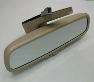 Espejo retrovisor oculto brújula atenuada automático bronceado atenuado para Audi A4 S4 A6 S6 2005-2010 Foto 1 de 4