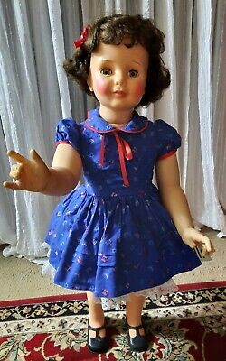 Vintage 1950s Baby Face Patti Playpal 35  Ideal G-35 Rare Green Eyes • 400$