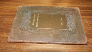 Count Lyof. N. Tolstoi WHERE LOVE IS, THERE GOD IS ALSO Leather 1887 - Imagen 1 de 3