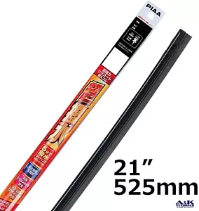 PIAA SUR52 Super strong silicote Silicone Wiper Blade Refill 21" 525mm 6mm width - Picture 1 of 5
