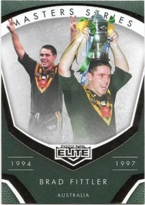 2022 Nrl Elite Masters Series (M09) Brad FITTLER Australia 1994-1997 - Imagen 1 de 1