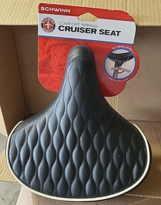 Велосипедное сиденье Schwinn Comfort, сменное велосипедное сиденье для мужчин и женщин, универсальное... - Изображение 1 из 4