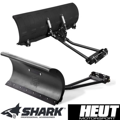 Poly Plow Schneeschild 132cm inkl. Montagerahmen Sportiva 520 GT 620 GT - Bild 1 von 4