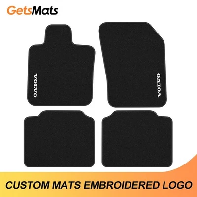 Alfombrillas de terciopelo de calidad para Volvo S90 2016-2020 revestimientos negros Foto 1 de 4