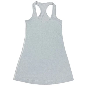 LULULEMON Cool Racerback Tank Sz 0 Gray - Picture 1 of 3