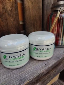 Sombra Warm Theraphy Natural Pain relieving gel 4 oz Jar /2 jars fast ship. - Picture 1 of 2