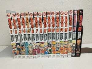Naruto by Masashi Kishimoto Manga Lot of 17 Volumes, English Viz - Picture 1 of 6