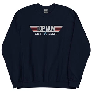 Top mum Est. 2024 Unisex Sweatshirt - Picture 1 of 5