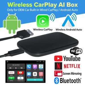 Eonon Android Wireless CarPlay AI Box Android Auto Youtube Adapter 8GB Bluetooth