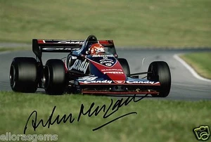 Formula 1 Driver Arturo Merzario Hand Signed Photo Autograph 12x8" AP - Picture 1 of 1