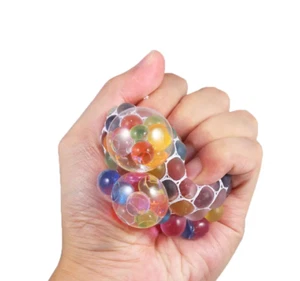 5 PACK SENSORY BALLS FIDGET TOYS ANTI-STRESS RELIEF MESH - Picture 1 of 5