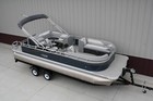 New twin tube 23 ft  pontoon boat with 60 hp
