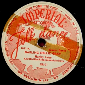 Harley Luse Darling Nellie Gray / Spanish Cavalier 78 PLAY GRADED Fully Tested - Picture 1 of 4