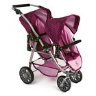 Bayer Chic 2000 Tandem-Buggy VARIO Dots Brombeere