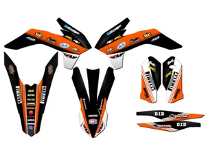 2016 EXC-F RICOCHET Orange Senge Graphics Kit Compatible with KTM - Picture 1 of 10