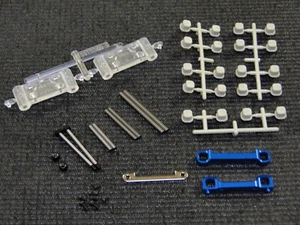 NEW ASSOCIATED B6.4CC COLLECTORS CLEAR EDITION Hinge Pins & Mounts Set AB15CC - Picture 1 of 3