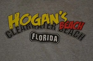 Hulk Hogan's Beach Clearwater FL T Shirt Small Defunct Restaurant Bar Wrestling - Picture 1 of 2