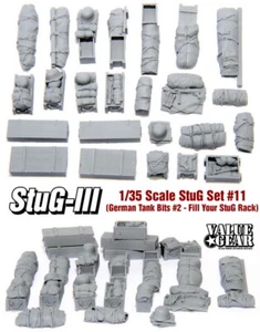 Brocas de tanque alemán Value Gear 1/35 StuG III y IV #2 (24 piezas) - Imagen 1 de 1