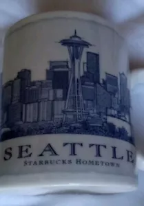 Starbucks Tasse 18 oz. City of Seattle Starbucks Hometown Latte Cappuccino Cocoa - Bild 1 von 15
