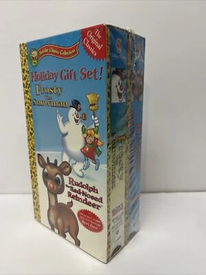 Holiday Classics Collection Holiday (2 VHS Box Set) Rudolph & Cricket SEALED! - Image 1 of 4
