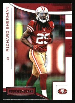 2018 Panini Rookies & Stars #34 Richard Sherman - Image 1 of 2