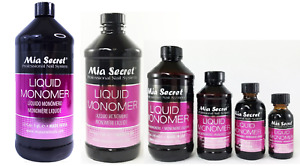 Mia Secret Liquid Monomer 1oz / 2oz / 4oz / 8oz / 16 oz /32 oz -CHOOSE YOUR SIZE