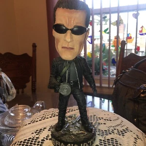 Vintage Terminator T3 NECA Head Knocker, Bobblehead 2003 Little Damage - Picture 1 of 18