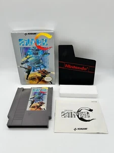 SUPER C CONTRA Nintendo Entertainment System NES CIB Complete Box Manual Tested - Picture 1 of 14