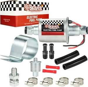 Bomba de combustible eléctrica universal E8012S baja presión 5-9 PSI 12V con kit de instalación - Imagen 1 de 7
