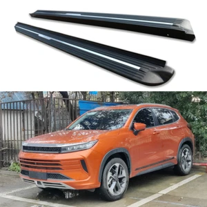 2PCS Running Boards Side Step Fits For EXEED LX 2019-2025 Zhuifeng Fixed Pedals - Picture 1 of 10