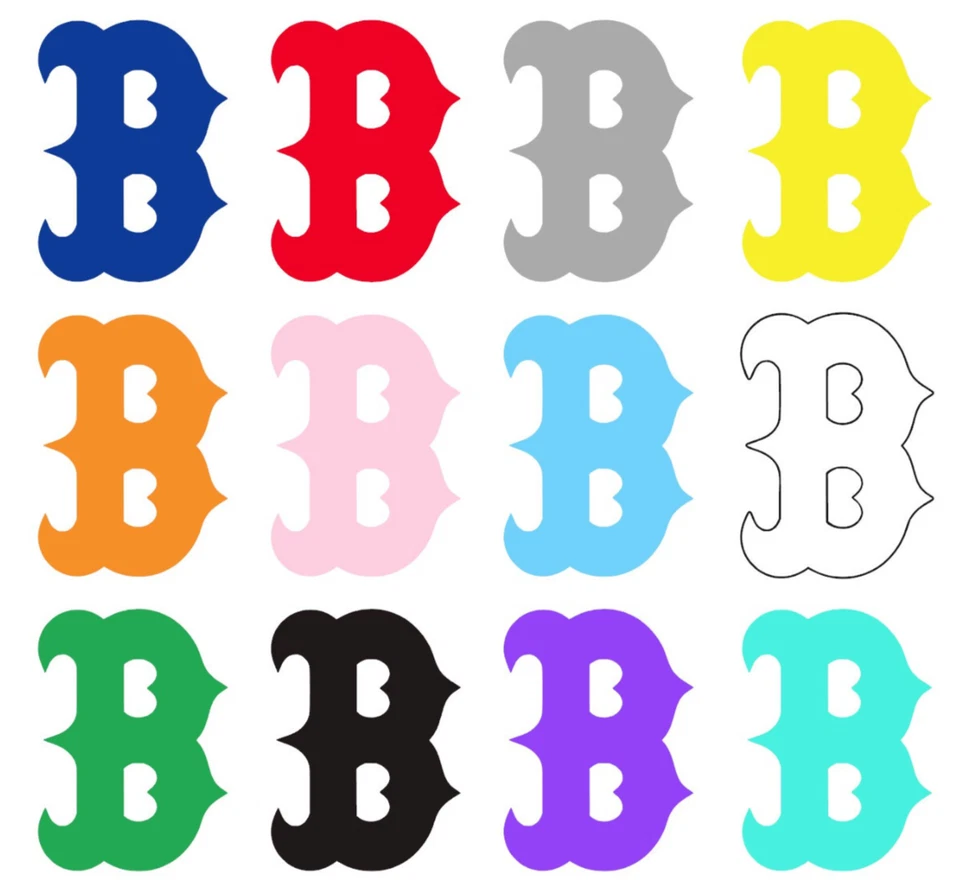 Adesivo/decalque logotipo Boston Red Sox para todas as condições climáticas vários tamanhos e cores - Imagem 1 de 1